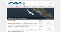Desktop Screenshot of flyjetwave.com