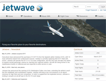 Tablet Screenshot of flyjetwave.com